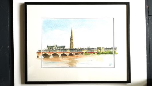 Bordeaux, le Pont de Pierre, St Michel, La Porte de Bourgogne.