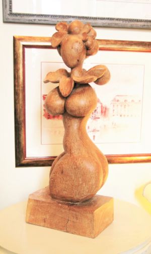 Sculpture Chêne (profil)